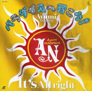 B00133401/LD/中村あゆみ「Its All Right -パラダイスへ行こう！-」