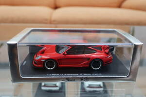 1/43　ゲンバラ　アバランシェ　GTR　650　EVO-R　レッド　GEMBALLA Avalanche　スパークモデル　Sparkmodel