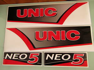 ■ユニック　UNIC セーフティローダー■トラック　積載車　レッカー　ＮＥＯ５　古河ユニック　ステッカー■新品　