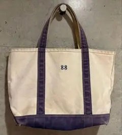 L.L.Bean vintage Boat and Toteフェード茄子紺カラー