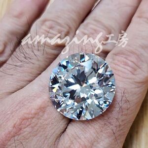 【製造大卸☆最安値】世界最大！最高品質！ GIA 52.09ct D FL 3EX TYPE2A 天然ダイヤモンド ルース 50ct 【 GIA鑑定書ブック付 】