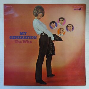 14041698;【ほぼ美盤/JPN First Press/別ジャケ/ペラジャケ】ザ・フゥー The Who / My Generation マイ・ジェネレイション