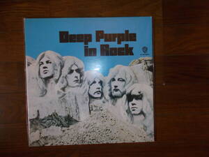 DEEP PURPLE IN ROCK 国内盤ライナー帯なし