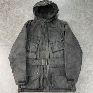 Barbour International Motorcycle バブアー インターナショナル モーターサイクル 中綿 オイルド ジャケット ブラック 黒 メンズ 1502389