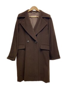 MAX MARA◆コート/38/ウール/BRW/無地//