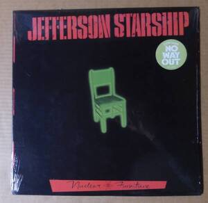 JEFFERSON STARSHIP「NUCLEAR FORNITURE」米ORIG [初回BXL規格GRUNT] ステッカー有シュリンク美品