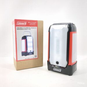 【美品】Coleman 2000033144 LED 動作確認済み 2マルチパネルランタン コールマン 約400ルーメン USBポート付き 約650g ◆3104/磐田店