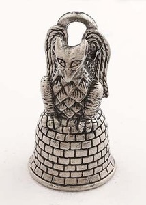 米国製 ガーディアンベル Gargoyle BELL ｜お守り 魔除け バイカー GUARDIAN BELL ガーゴイル