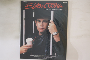 LASERDISC Vhd, Elton John Videosingles VHM39008PROMO VICTOR プロモ /00600