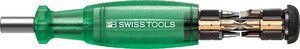 PB SWISS TOOLS スイスツール 6464.GREEN インサイダー(ビット収納ドライバー)グリーン　品番：6464.GREEN 差し替え式 ドライバー