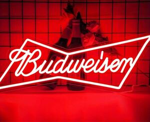 バドワイザー BUDWEISER LED ネオンサイン ビール BAR 照明 アメリカン雑貨 ガレージ ネオン看板 看板 ディスプレイ ネオン管 CORONA