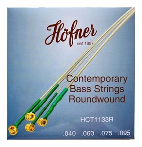 ★Hofner HCT1133R ×1 [40-95] ヘフナー バイオリンベース用 ラウンドワウンド弦 セット★新品送料込/メール便