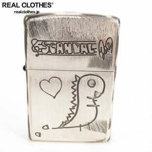 ZIPPO/ジッポー 受注生産限定 SCANDAL RINA ヴィンテージ加工 2012年製 /UPK