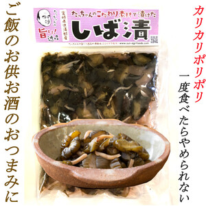 【しば漬】 150g×1袋 きゅうり 紫蘇 生姜 茄子 みょうが ご飯のお供に お酒のおつまみに 懐かしい 田舎の母の味 　送料無料