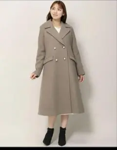 MISCH MASCH ミッシュマッシュ　パールボタン コート