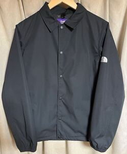 ザ・ノースフェイス パープルレーベル THE NORTH FACE PURPLE LABEL ナナミカ nanamica コーチジャケット サイズM 黒 ブラック NY2855N