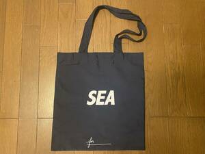 送料込み 即決!!紺ネイビー WIND AND SEAウィンダンシー WDS TOTE BAG トートバッグ エコバッグ ポーチ ショルダー /送料無料 レターパック