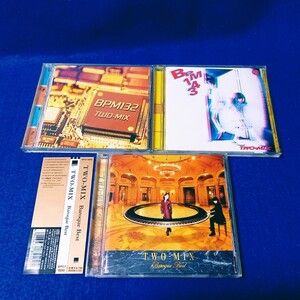 ☆良品☆ TWO-MIX アルバム CD 3枚 セット まとめて｜Baroque Best｜BPM 132｜BPM 143｜トゥーミックス 高山みなみ 永野椎菜 T・R・Y