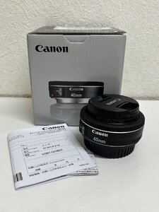 1811　キヤノン パンケーキレンズ EF 40mm F/2.8 STM 中古