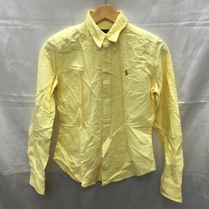 RALPHLAUREN 4 ラルフローレン シャツ、ブラウス 長袖 ボタンダウンシャツ Shirt Blouse 黄 / イエロー / 10110630