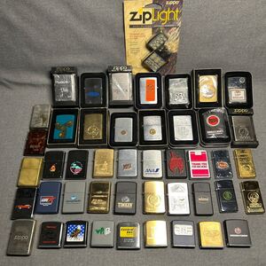 【ZIPPO大量】 Zippo オイルライター ジッポー 喫煙グッズ メージャー レア物ライターとメージャー46個 新品多数有 詳細など未確認 現状品