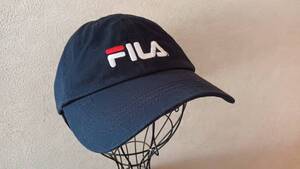 ★FILA フィラ★フロントロゴ刺繍のベルトバックキャップ★57〜59cm★送料無料★11323