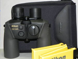 ニコン Nikon 7×50 7.2° CF WP GLQBAL COMPASS 双眼鏡(美品)