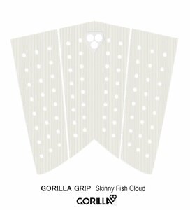 送料無料（一部除く）▲GORILLA GRIP SKINNY fish TRACTION PAD Cloud 新品