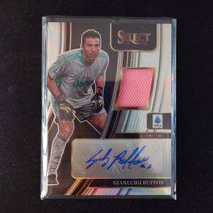 ブッフォン 直筆サイン 2022-23 Panini Select Serie A Prizm Auto Memorabilia Buffon AM-BUF サッカー