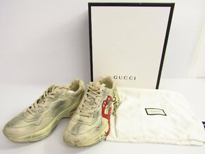 GUCCI グッチ ライトンマウス スニーカー ヴィンテージ加工 552089 ▼SB5420