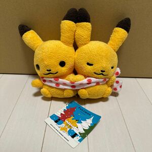 ポケモンセンター限定 2014年 ペアピカチュウ ぬいぐるみ 完品