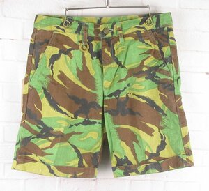 MSP16705 Nasngwam ナスングワム CALM SHORTS (UK ARMY) 迷彩 ショートパンツ S 未使用