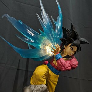 ◆ドラゴンボールGT【超サイヤ人４ 孫悟空】ビッグサイズ◆45㎝◆1/4スケール◆完成品フィギュア◆LED演出改造◆DBGT◆海外モデル◆