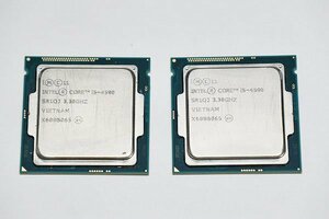 【質Banana】◇USED品◇CPU Intel/インテル Core i5 i5-4590 SR1QJ 3.30GHZ VIETNAM X609B065 第4世代 2個セット売り 現状品♪