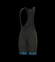 ale アレー STRADA BIBSHORTS ビブショーツ ブラックシアン Sサイズ 23SS528182327