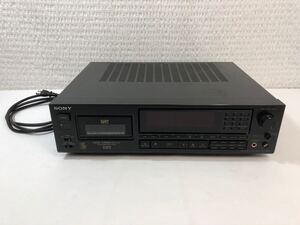 1/9a13 DATデッキ SONY DIGITAL AUDIO TAPE DECK DTC-55ES ソニー デジタルオーディオテープデッキ レトロ オーディオ機器 通電確認のみ 