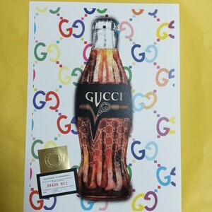 DEATH NYC 世界限定100枚 アートポスター　コカコーラ　Coca-Cola　GUCCI　グッチ　 ポップアート　アンディウォーホル　Andy　Warhol