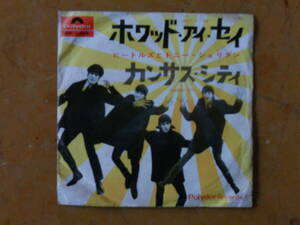 ビートルズ　ポリドール　カンサス・シティ　当時盤３７０円