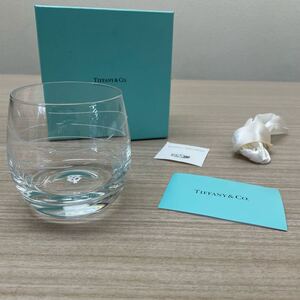 926▲1円スタート TIFFANY＆ Co ティファニー グラス クリスタル タンブラー 巨人コラボ 読売ジャイアンツ