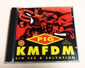 KMFDM Vs. PIG 「Sin Sex & Salvation」 US盤