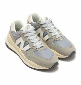 即決28.5cm ニューバランス M5740 NEW BALANCE M5740LLG GRAY/BLUE width D グレー NB GREY 574 57/40 新品正規