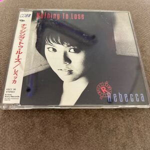 REBECCAレベッカ/CD/NOTHING TO LOSE