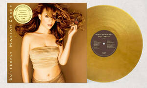 カラーLP　Mariah Carey Butterfly マライア キャリー 24BIT Hi-Res GOLD VINYL