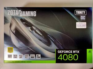 ZOTAC GAMING GeForce RTX 4080 16GB Trinity OC 【中古 美品】