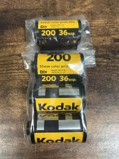 Kodak 35mmカラー印刷フィルム 200 36枚　4本セット