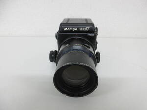 中古 カメラ Mamiya マミヤ RZ67 PRO Ⅱ / MAMIYA-SEKOR Z f=250mm 1:4.5 W 中判カメラ PROFESSIONAL Ⅱ 120 ※動作未確認 ／A