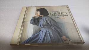 G2104　 『CD』　辛島美登里　/　GREEN 全10曲　ブックレット茶シミあり