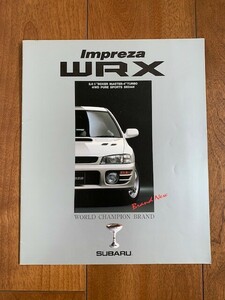 SUBARU Impreza WRX スバル インプレッサ WRX カタログ 1996年 27ページ 平成レトロ 　★10円スタート★