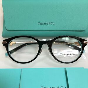 安心の2年間正規保証付き! 定価49,060円 TIFFANY ティファニー TF2218-D 8055 ブラック TF2218D TF2218 2218 正規品 新品 メガネフレーム