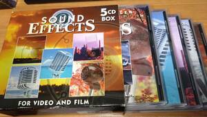 Sound Effect 5CD BOX For Video and Film BOX1 中古 送料無料 効果音 SE 